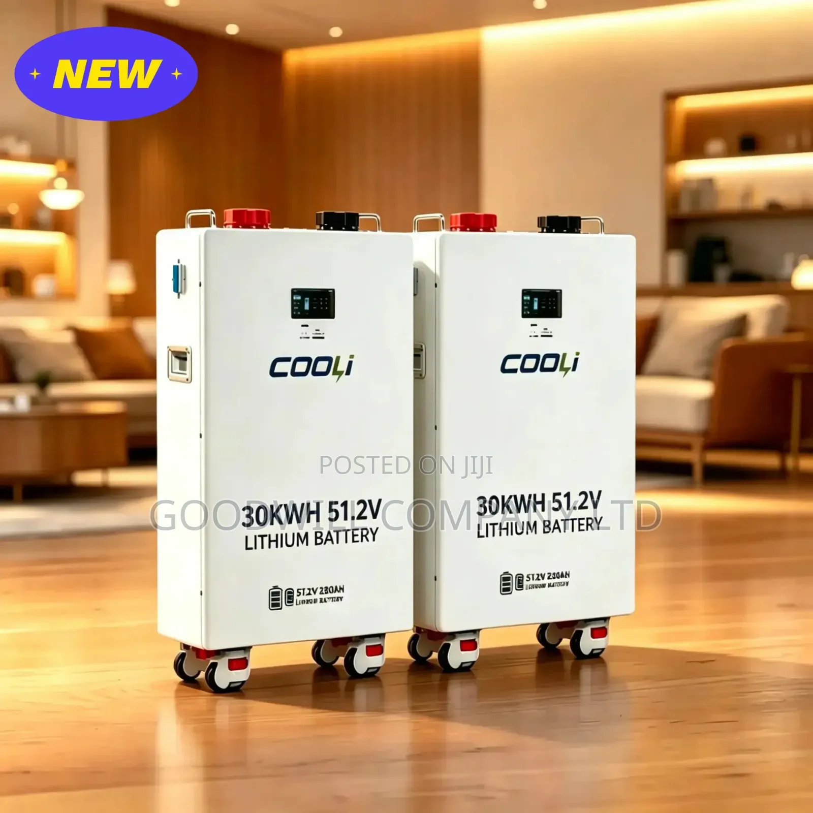 30kwh 48v Cooli Lithium Battery