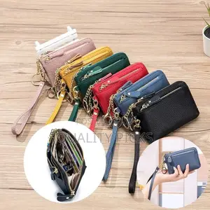 Multifunctional Hand-Held Coin Purse With Multiple Card Slots