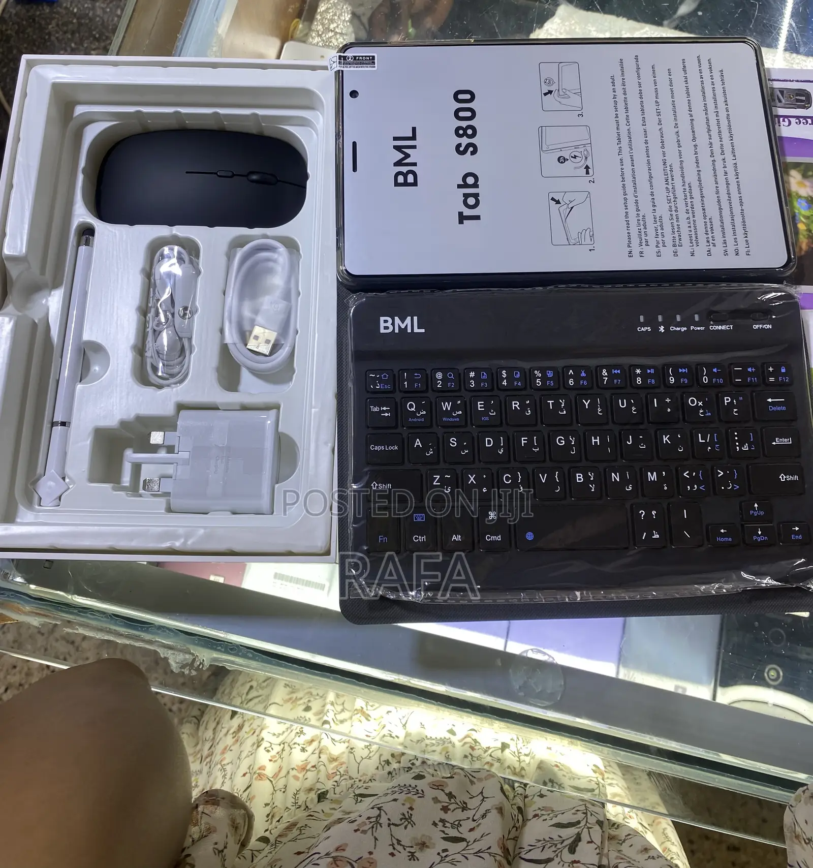 New BML AirPab Tab S10 Ultra 512 GB Blue