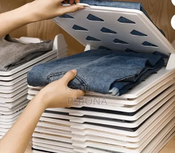 Stackable Plastic Cloth Organizer