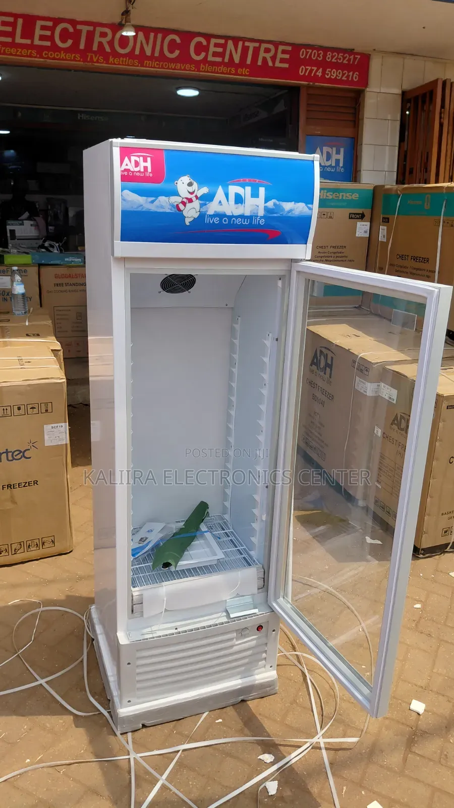 Adh Chiller With Glass Door 235l