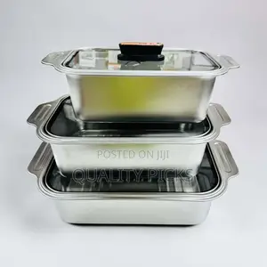 Outdoor Camping Heat Food Containers With Clear Lids