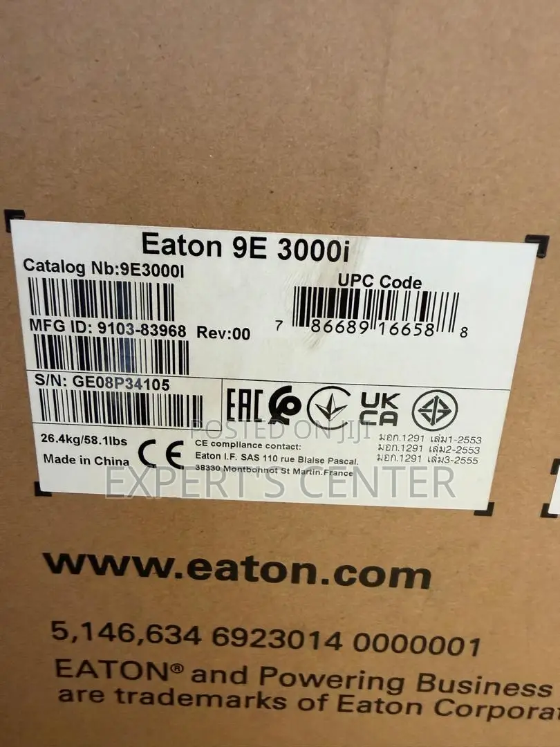 Eaton Ups Eaton 9E3000I 9E UPS, 3000 VA, 2400W, Tower