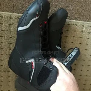 Pair of TCX Blaze Motorcycle Riding Boots.
