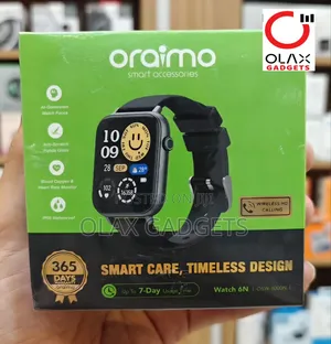 Oraimo Watch 6N Bluetooth Calling Smartwatch, Sports and Health