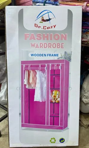 Two Column Wooden Closet
