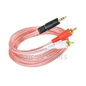 PC 10m 3.5mm Stereo Jack to 2RCA Male Audio Cable.