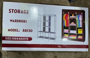 Three Column Metal Frame Closet