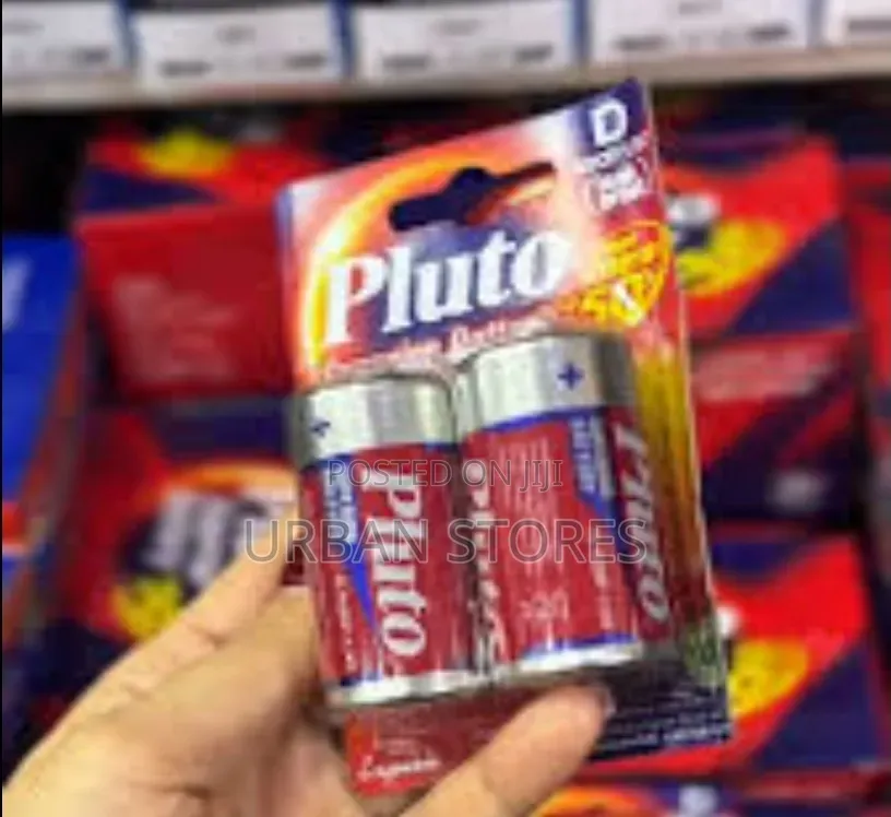 Pluto Superior Battery 1.5v Size D R20P Carbon Batteries.