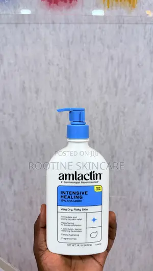 Amlactin Intense Healing 15% Lactic Acid for Rough, Bumpy Skin Lotion