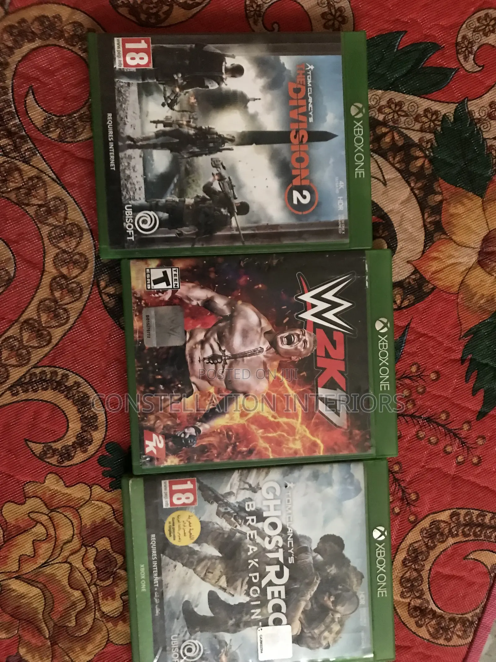 Xbox One S Game Discs