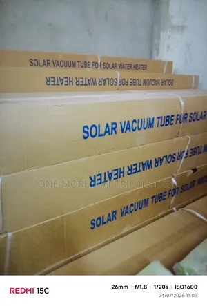Solar Vacuum Tubes for Water Heaters.