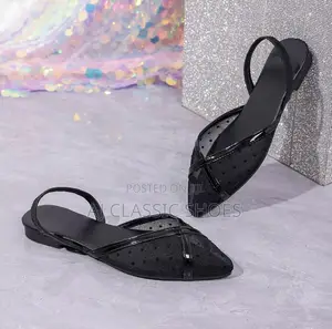 Mesh Black Shoes