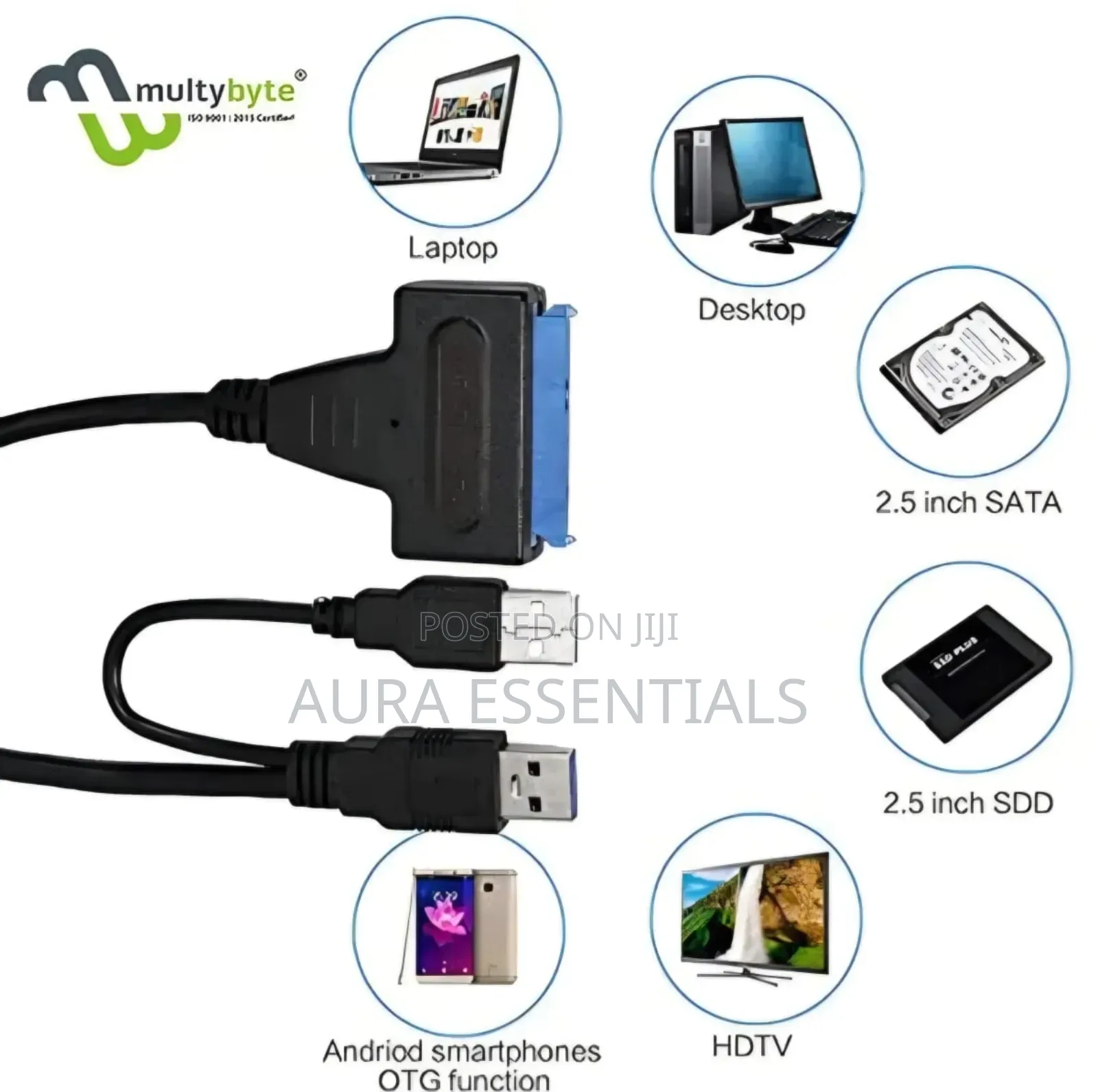 USB 3.0 to SATA Converter Cable