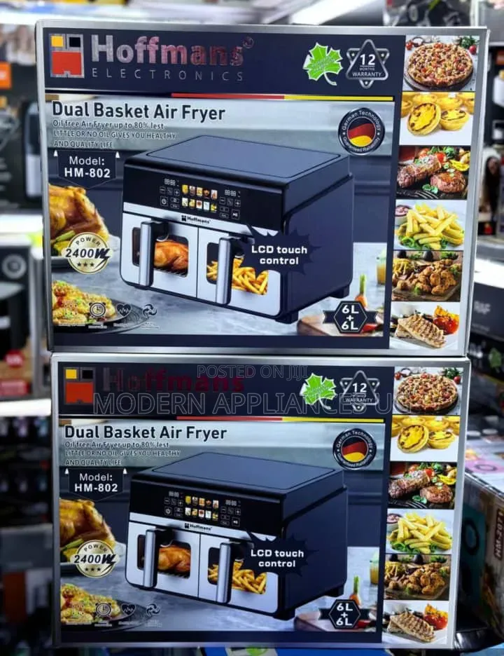 Hoffmans 12 Litres Dual Air Fryer