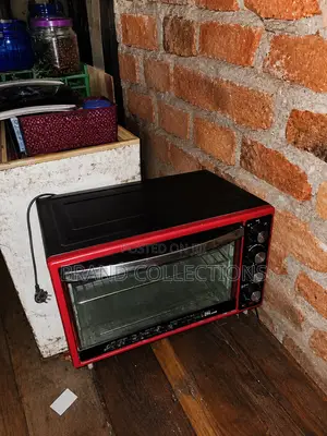 Master 35l Electric Oven – Red Black Model