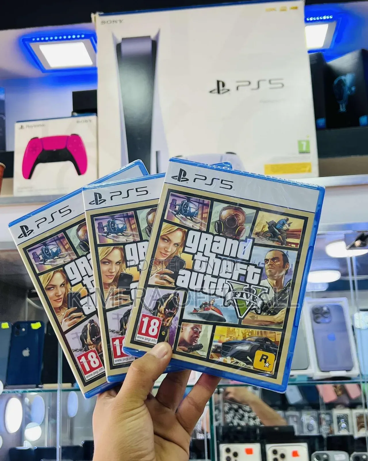 Gta 5 Game Cd for Playstation 5