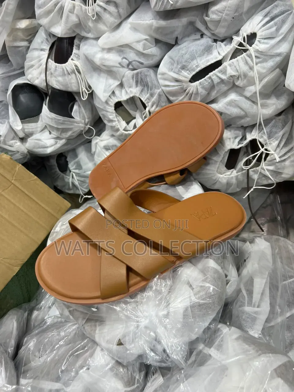 Open Leather Sandles