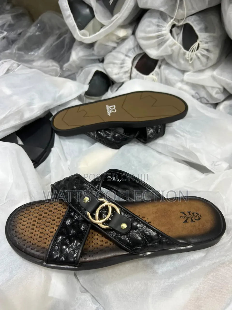 Open Leather Sandles