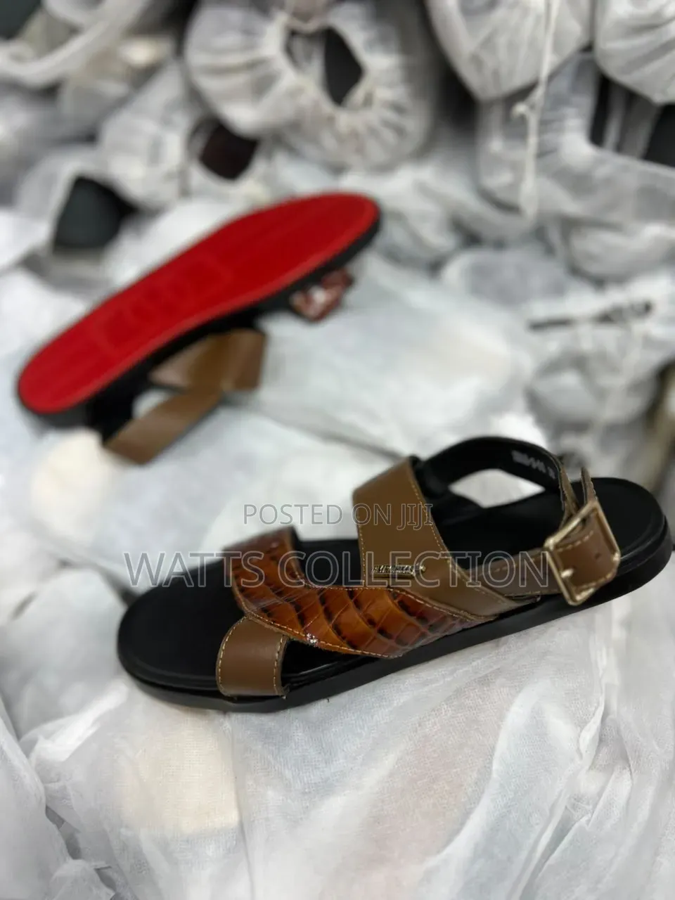 Open Leather Sandles