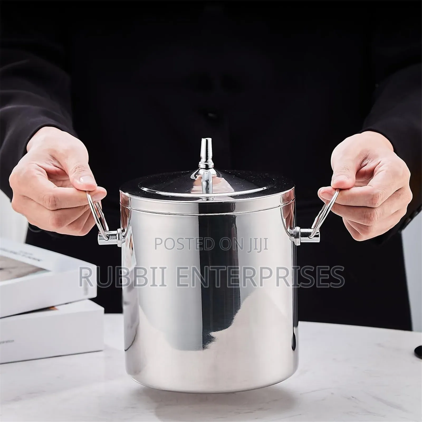 Double Layer Ice Bucket