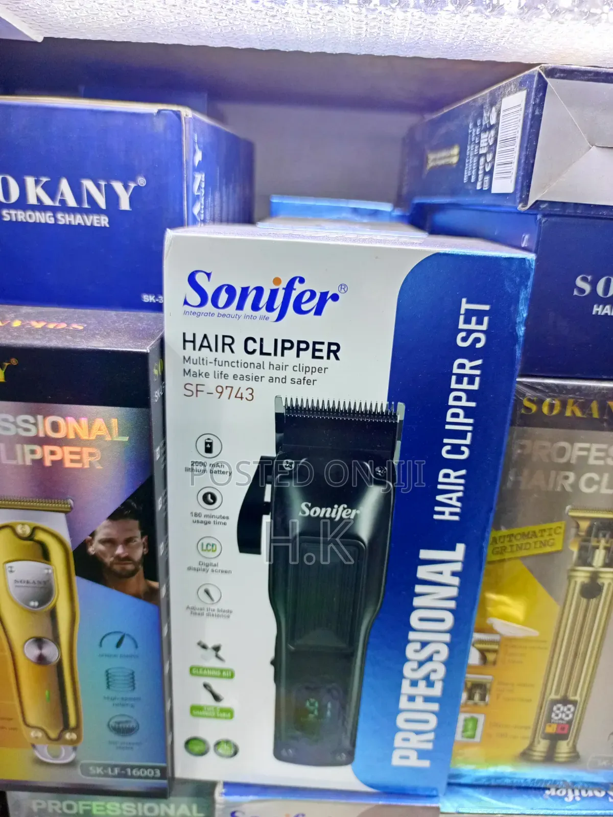 Sonifer SF-9743 Professional Hair Clipper Set.