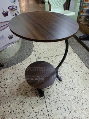 2-Tier C-Shaped Side Table.