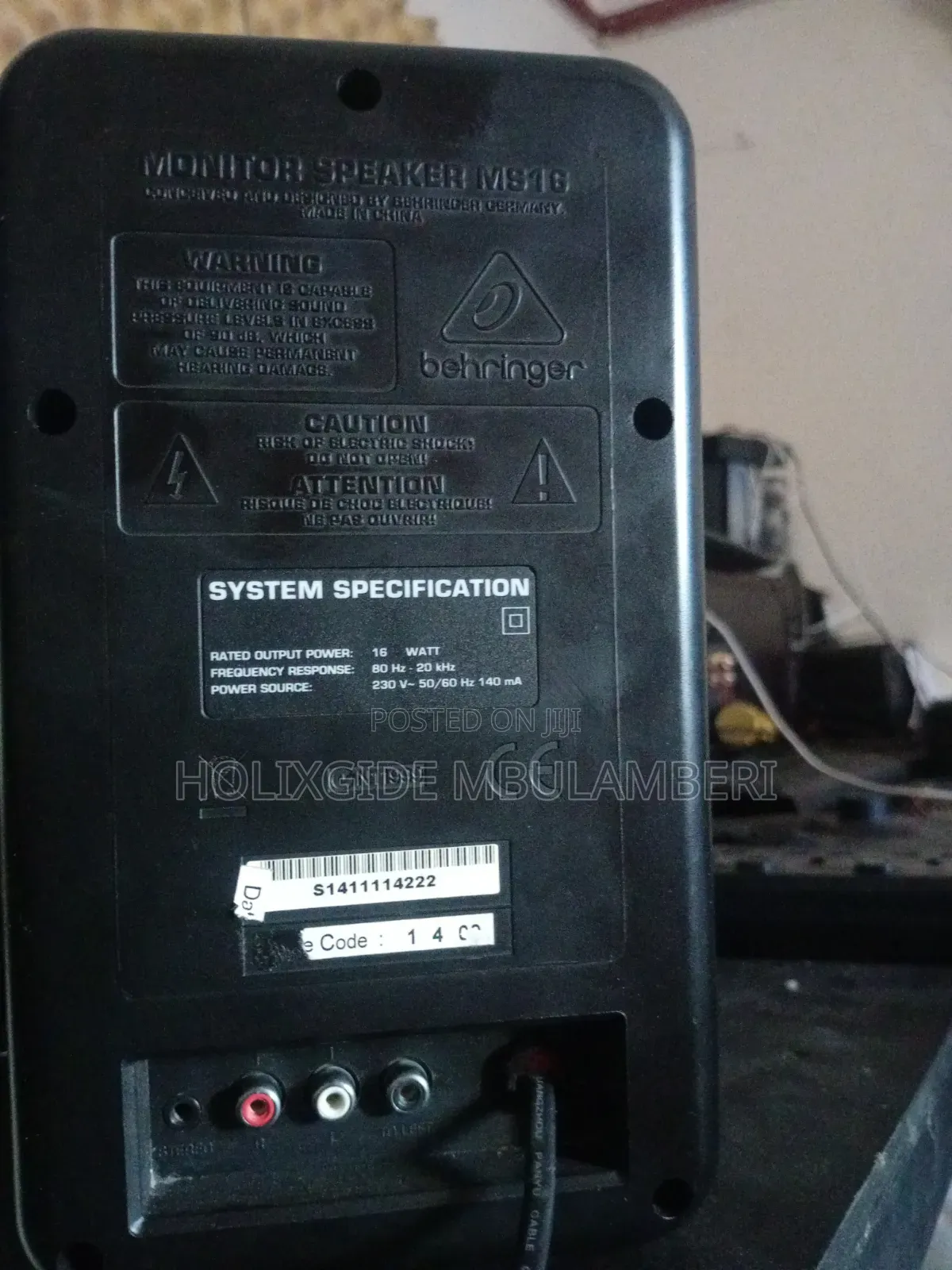 Monitor Speaker MS 16