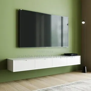 Modern TV Stand With Drawers | TV Table Free Install