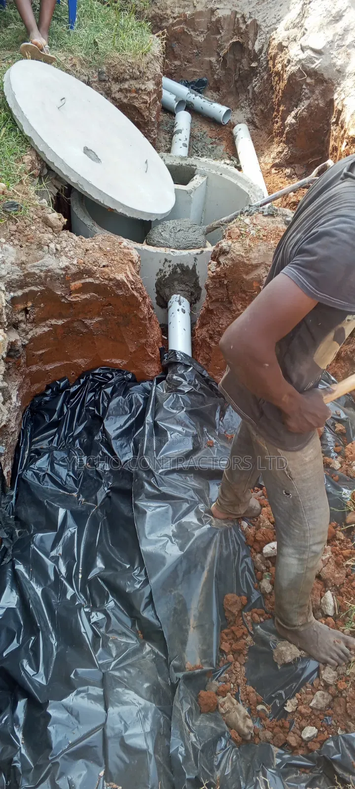 Biodigester Septic Tank System