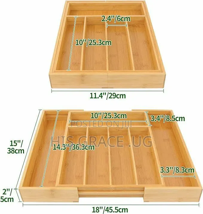Adjustable Bamboo Cutlery