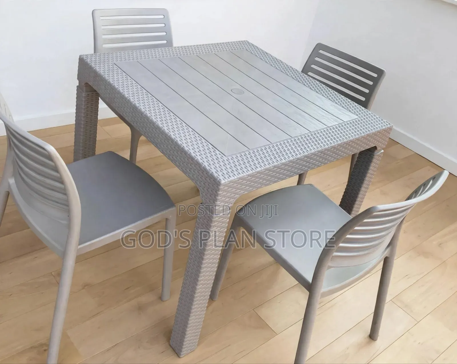 Monarch Plastic Table and Chairs Plastic Table and Chairs