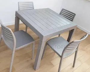 Monarch Plastic Table and Chairs Plastic Table and Chairs