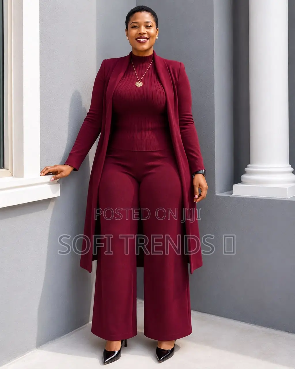 Ladies Sweater Three Pieces