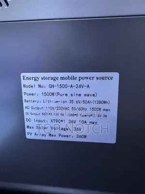 1500W Portable Power Station