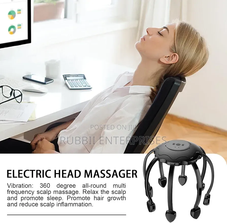 8-Claw Electric Head Massager