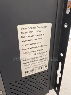 Smart MPPT 60a Solar Battery Charge Controller 24v 150v Dc Pv
