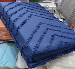 Blue Tufted Duvet Covers