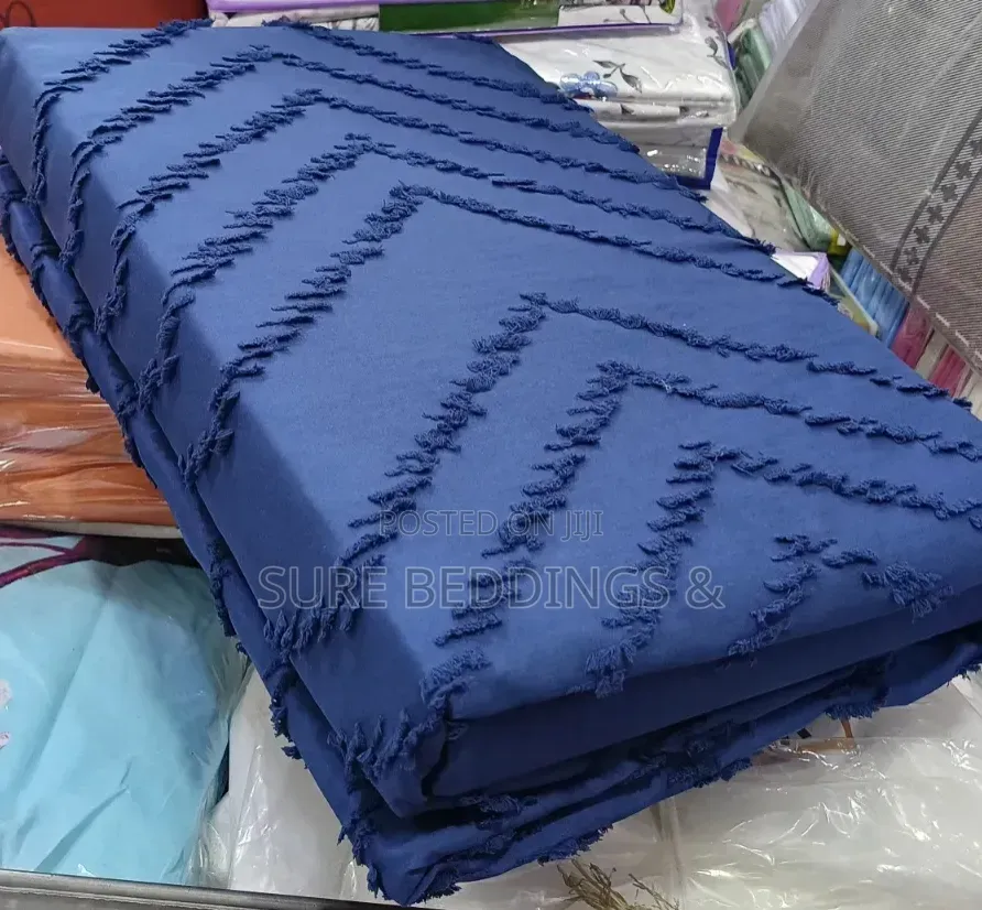 Blue Tufted Duvet Covers