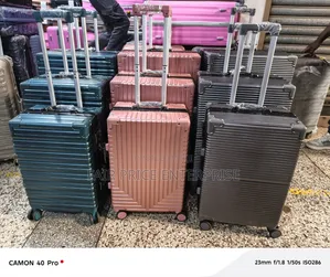 Aluminum Plastic Suitcases in Full Set