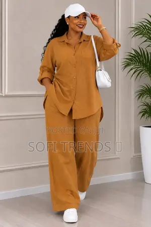 Ladies Linen Two Pieces