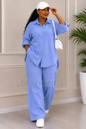 Ladies Linen Two Pieces