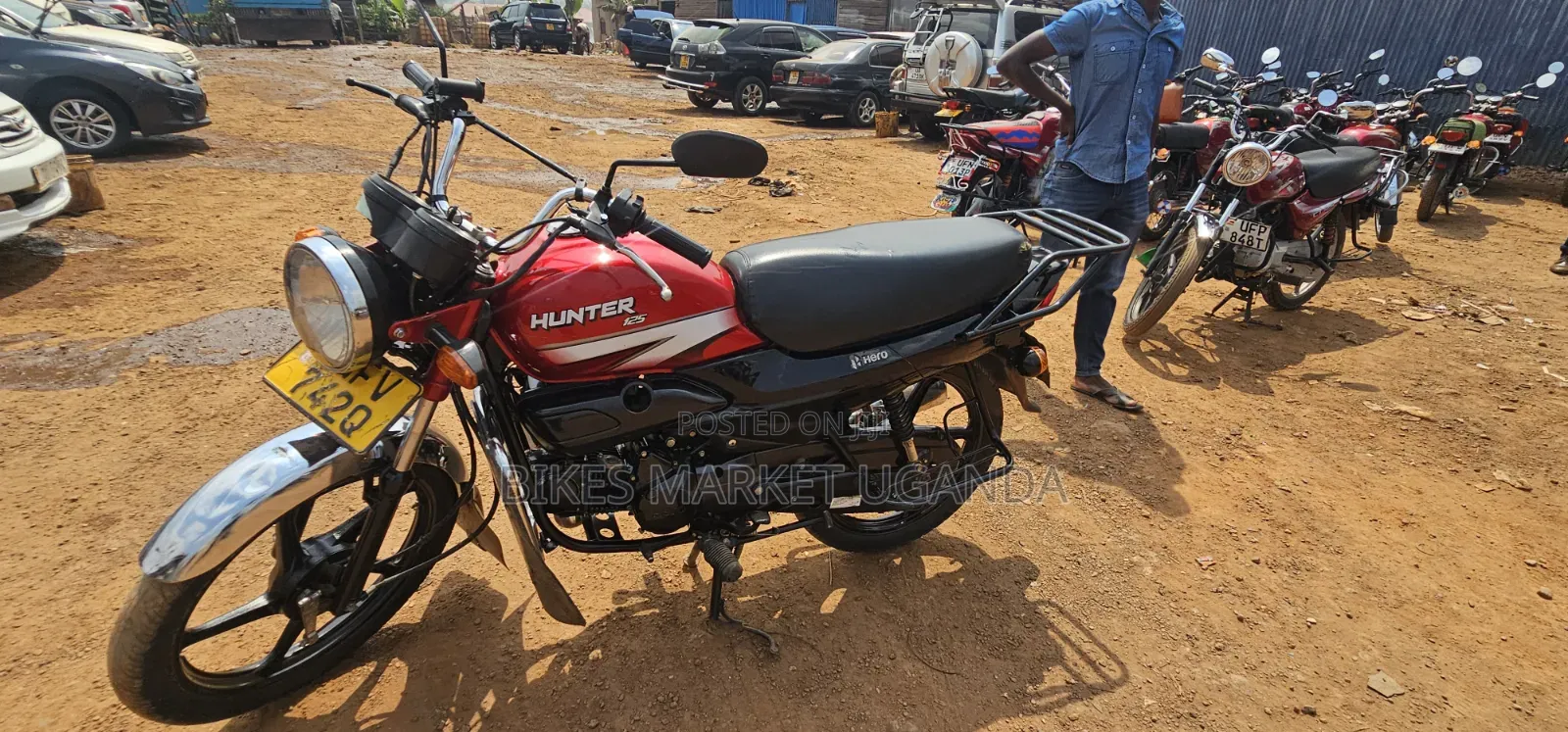 Hero Hunter 125 2023 Red