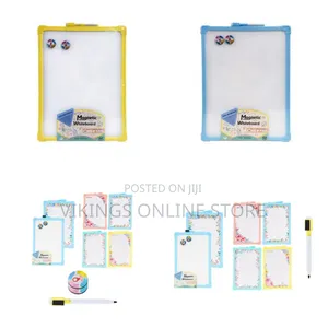 1 Piece of Mini Standard Size Dry Erasing Magnetic Whiteboard for Kids