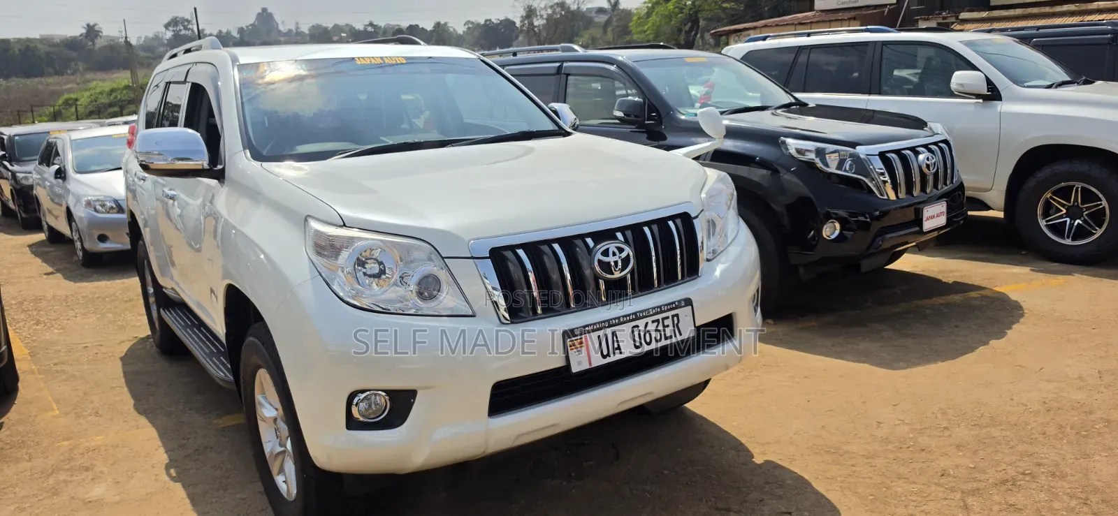 Toyota Land Cruiser Prado 2012 White