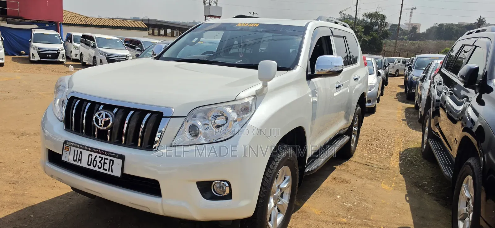 Toyota Land Cruiser Prado 2012 White