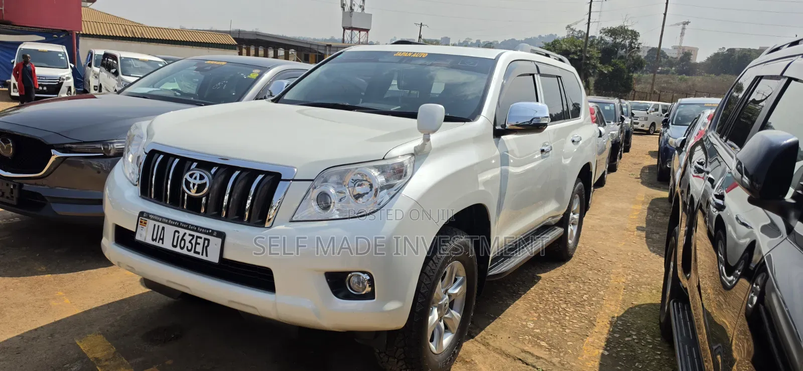 Toyota Land Cruiser Prado 2012 White