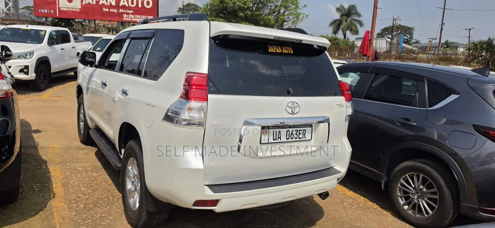Toyota Land Cruiser Prado 2012 White
