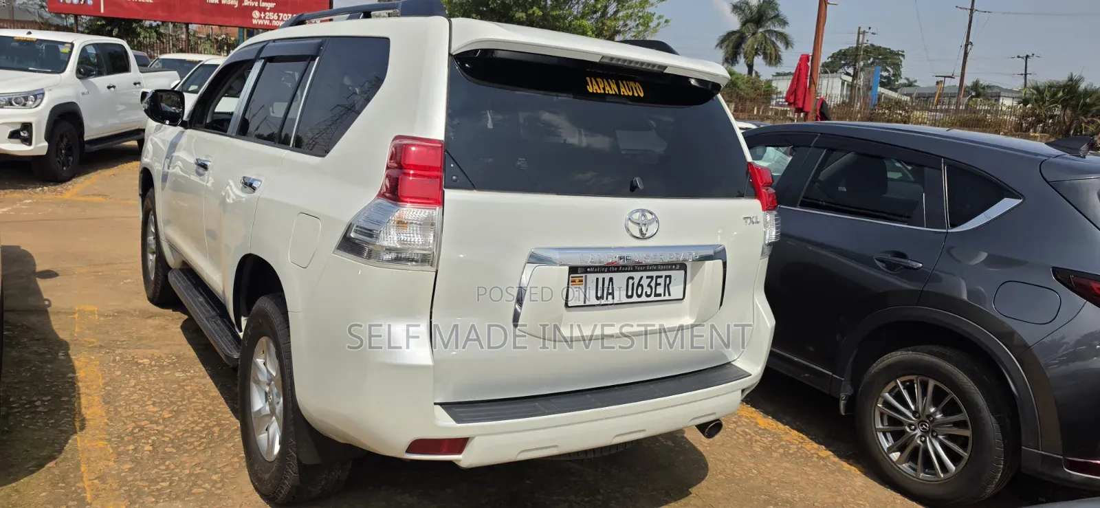 Toyota Land Cruiser Prado 2012 White