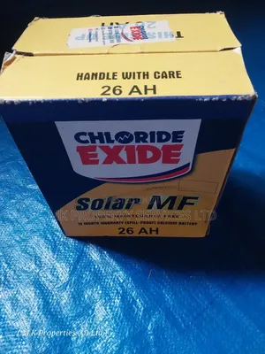 26ah Chloride Exide Solar Battery
